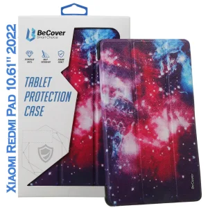 Колір: Червоний - Чохол-книжка BeCover Smart Case для Xiaomi Redmi Pad 10.61" 2022 Space (708738)