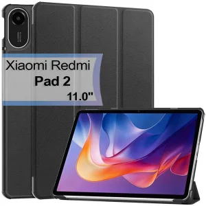 Колір: Чорний - Чохол BeCover Smart Case для Xiaomi Redmi Pad 2 11.0" Black (713636)