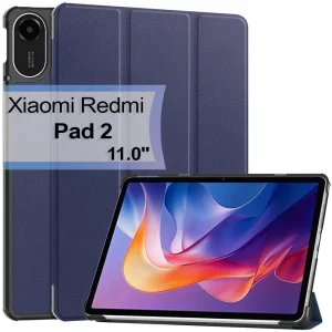 Колір: Синій - Чохол BeCover Smart Case для Xiaomi Redmi Pad 2 11.0" Deep Blue (713637)