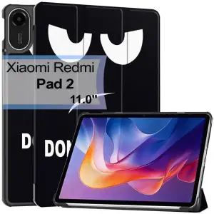 Колір: Чорний - Чохол BeCover Smart Case для Xiaomi Redmi Pad 2 11.0" Don’t Touch (713647)