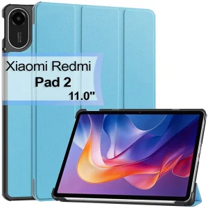 Колір: Блакитний - Чохол BeCover Smart Case для Xiaomi Redmi Pad 2 11.0" Light Blue (713641)