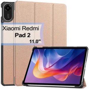 Колір: Рожевий - Чохол BeCover Smart Case для Xiaomi Redmi Pad 2 11.0" Rose Gold (713645)