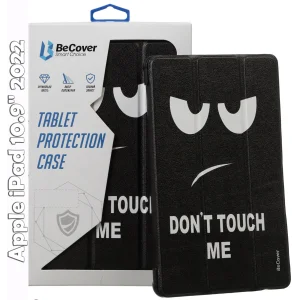 Колір: Чорний - Чохол-книжка BeCover Smart Case для Apple iPad 10.9" 2022 Don't Touch (709196)