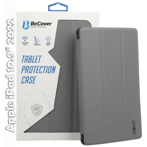 Цвет: Серый - Чехол-книжка BeCover Smart Case для Apple iPad 10.9" 2022 Gray (709192)
