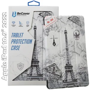 Колір: Сірий - Чохол-книжка BeCover Smart Case для Apple iPad 10.9" 2022 Paris (709197)