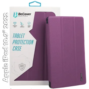 Цвет: Фиолетовый - Чехол-книжка BeCover Smart Case для Apple iPad 10.9" 2022 Purple (709202)