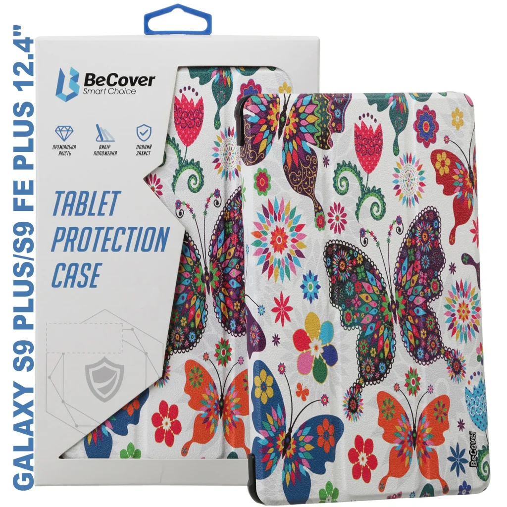 Чохол-книжка BeCover Smart Case для Samsung Galaxy Tab S9 Plus (SM-X810/SM-X816)/S9 FE Plus (SM-X610/SM-X616) 12.4