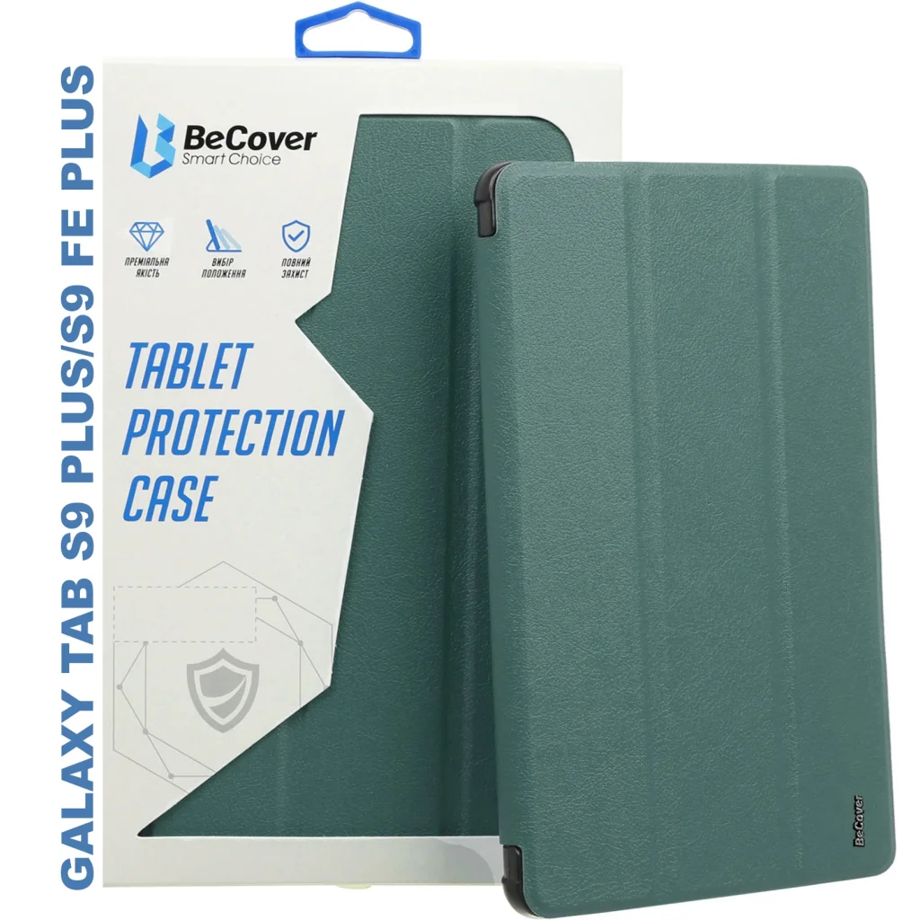 Чехол-книжка BeCover Smart Case для Samsung Galaxy Tab S9 Plus (SM-X810/SM-X816)/S9 FE Plus (SM-X610/SM-X616) 12.4