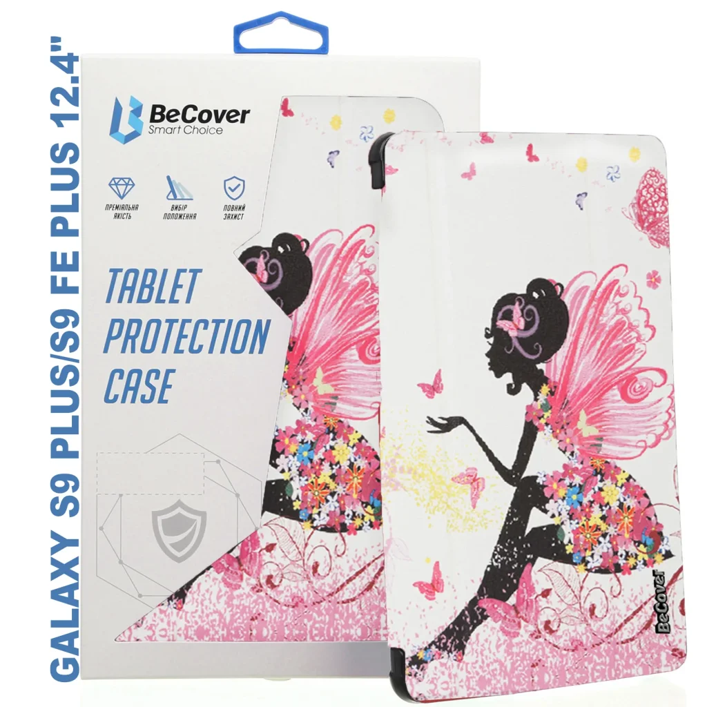 Чохол-книжка BeCover Smart Case для Samsung Galaxy Tab S9 Plus (SM-X810/SM-X816)/S9 FE Plus (SM-X610/SM-X616) 12.4
