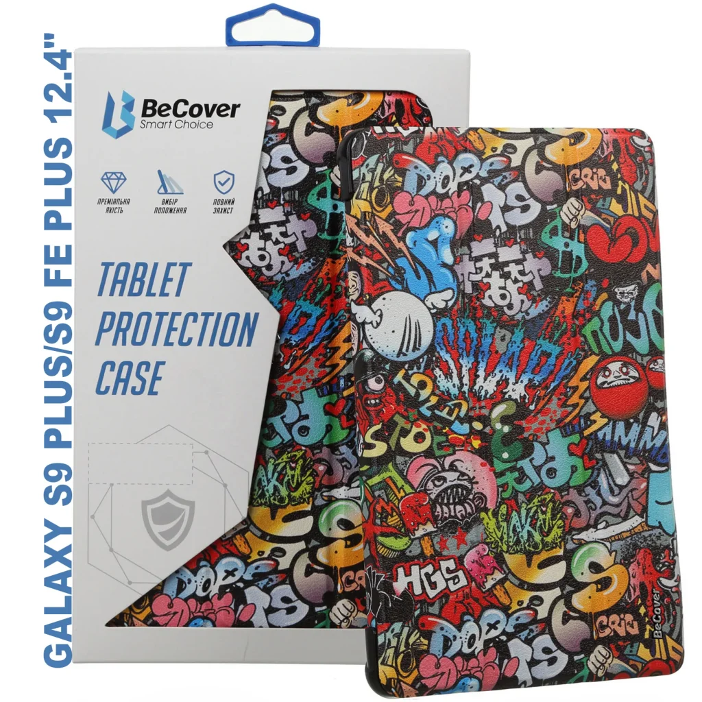 Чохол-книжка BeCover Smart Case для Samsung Galaxy Tab S9 Plus (SM-X810/SM-X816)/S9 FE Plus (SM-X610/SM-X616) 12.4