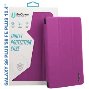 Колір: Фіолетовий - Чохол-книжка BeCover Smart Case для Samsung Galaxy Tab S9 Plus (SM-X810/SM-X816)/S9 FE Plus (SM-X610/SM-X616) 12.4" Purple (710373)