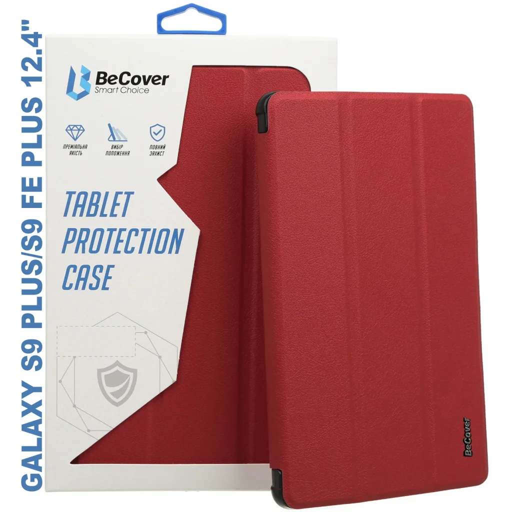 Чохол-книжка BeCover Smart Case для Samsung Galaxy Tab S9 Plus (SM-X810/SM-X816)/S9 FE Plus (SM-X610/SM-X616) 12.4