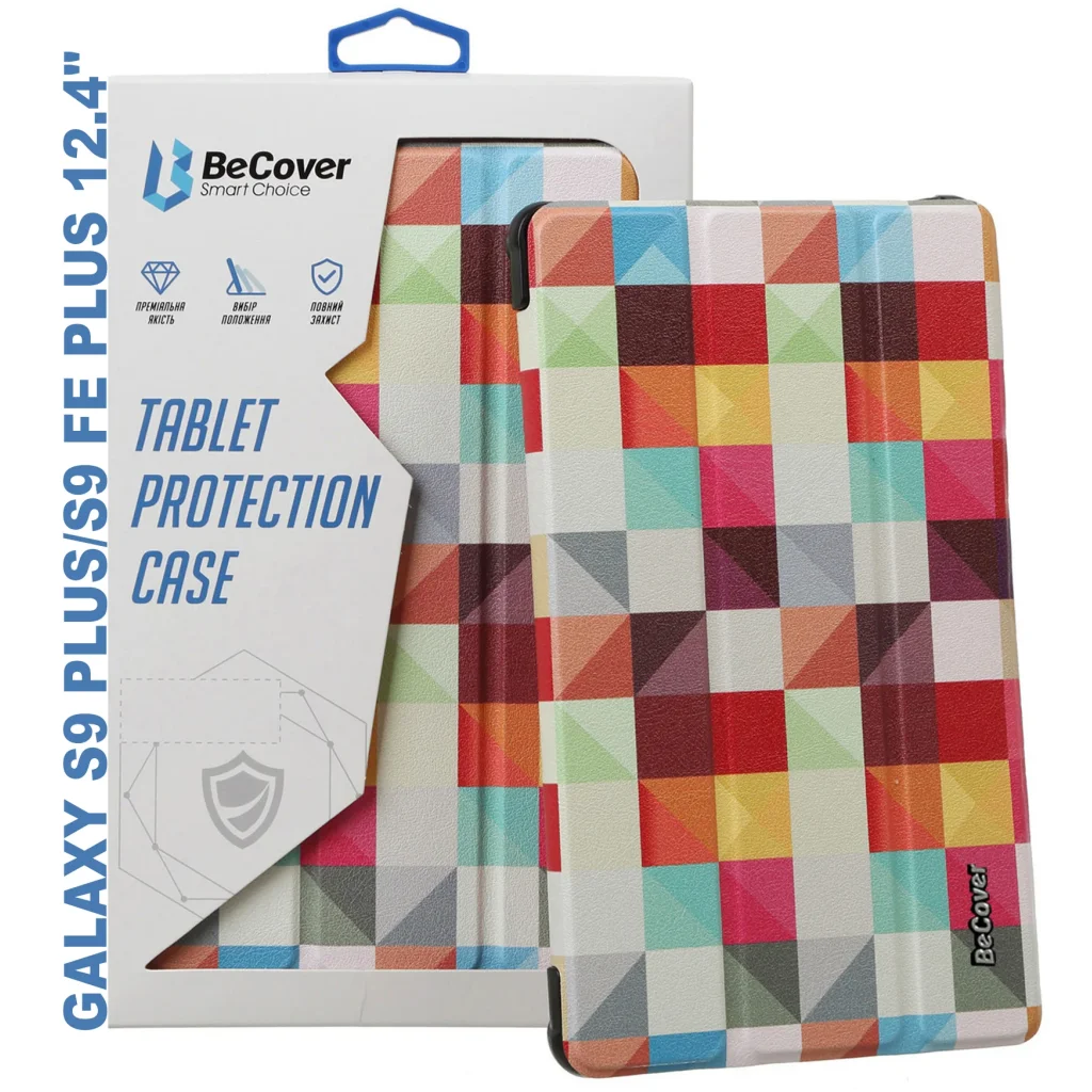 Чехол-книжка BeCover Smart Case для Samsung Galaxy Tab S9 Plus (SM-X810/SM-X816)/S9 FE Plus (SM-X610/SM-X616) 12.4