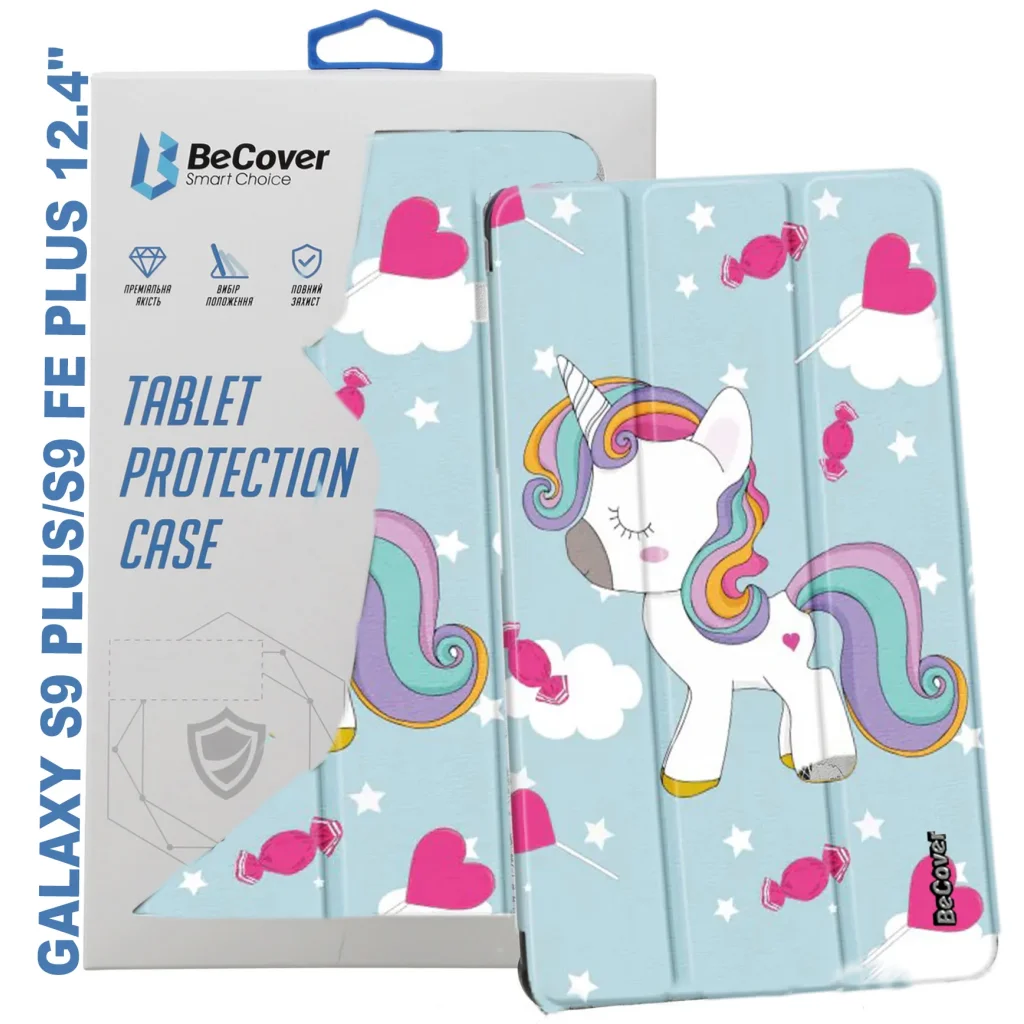 Чохол-книжка BeCover Smart Case для Samsung Galaxy Tab S9 Plus (SM-X810/SM-X816)/S9 FE Plus (SM-X610/SM-X616) 12.4