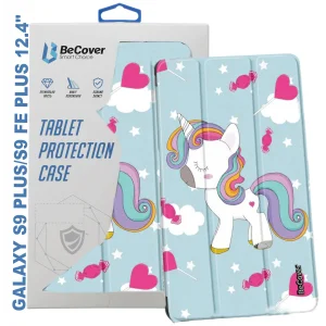 Чохол-книжка BeCover Smart Case для Samsung Galaxy Tab S9 Plus (SM-X810/SM-X816)/S9 FE Plus (SM-X610/SM-X616) 12.4" Unicorn (710385)