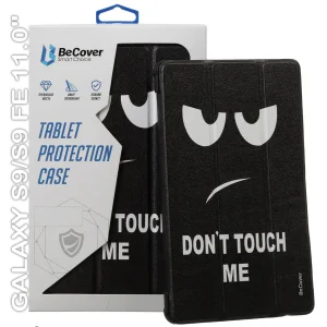 Цвет: Черный - Чехол-книжка BeCover Smart Case для Samsung Galaxy Tab S9 (SM-X710/SM-X716)/S9 FE (SM-X510/SM-X516B) 11.0" Don’t Touch (710416)