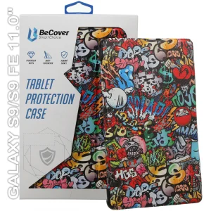 Чохол-книжка BeCover Smart Case для Samsung Galaxy Tab S9 (SM-X710/SM-X716)/S9 FE (SM-X510/SM-X516B) 11.0" Graffiti (710417)