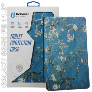 Цвет: Зеленый - Чехол-книжка BeCover Smart Case для Samsung Galaxy Tab S9 (SM-X710/SM-X716)/S9 FE (SM-X510/SM-X516B) 11.0" Spring (710423)