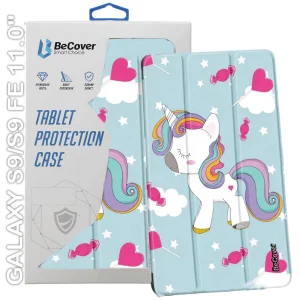 Чехол-книжка BeCover Smart Case для Samsung Galaxy Tab S9 (SM-X710/SM-X716)/S9 FE (SM-X510/SM-X516B) 11.0" Unicorn (710425)