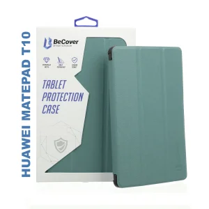 Колір: Зелений - Чохол-книжка BeCover Smart Case для Huawei MatePad T10 Dark Green (705391)