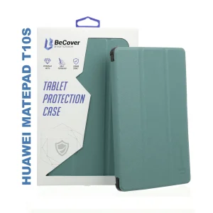 Цвет: Зеленый - Чехол-книжка BeCover Smart Case для Huawei MatePad T10s Dark Green (705400)
