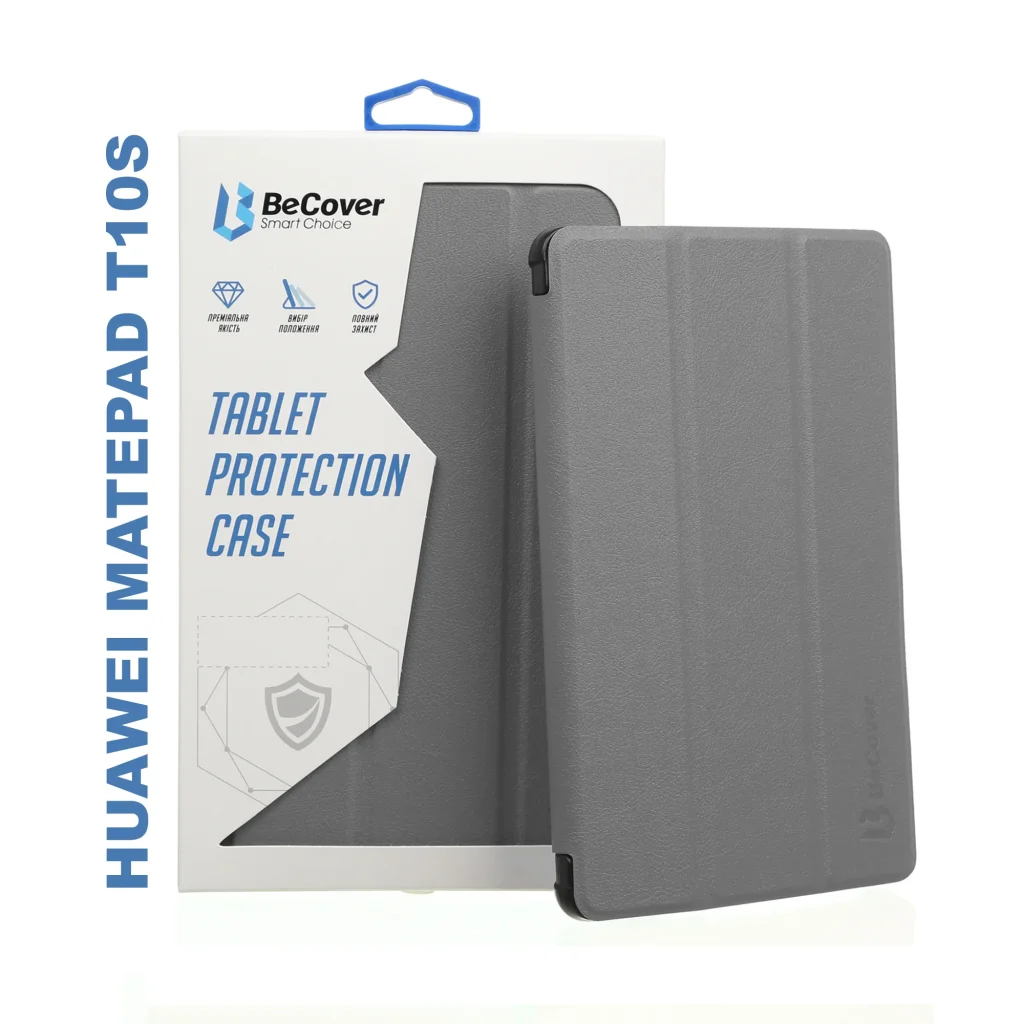 Чехол-книжка BeCover Smart Case для Huawei MatePad T10s Gray (705402)