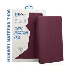 Цвет: Бордовый - Чехол-книжка BeCover Smart Case для Huawei MatePad T10s Red Wine (705405)