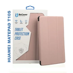 Цвет: Розовый - Чехол-книжка BeCover Smart Case для Huawei MatePad T10s Rose Gold (705936)