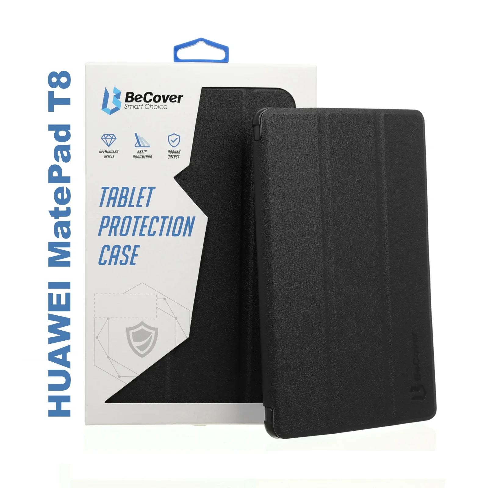 Чехол-книжка BeCover Smart Case для Huawei MatePad T8 Black (705074)