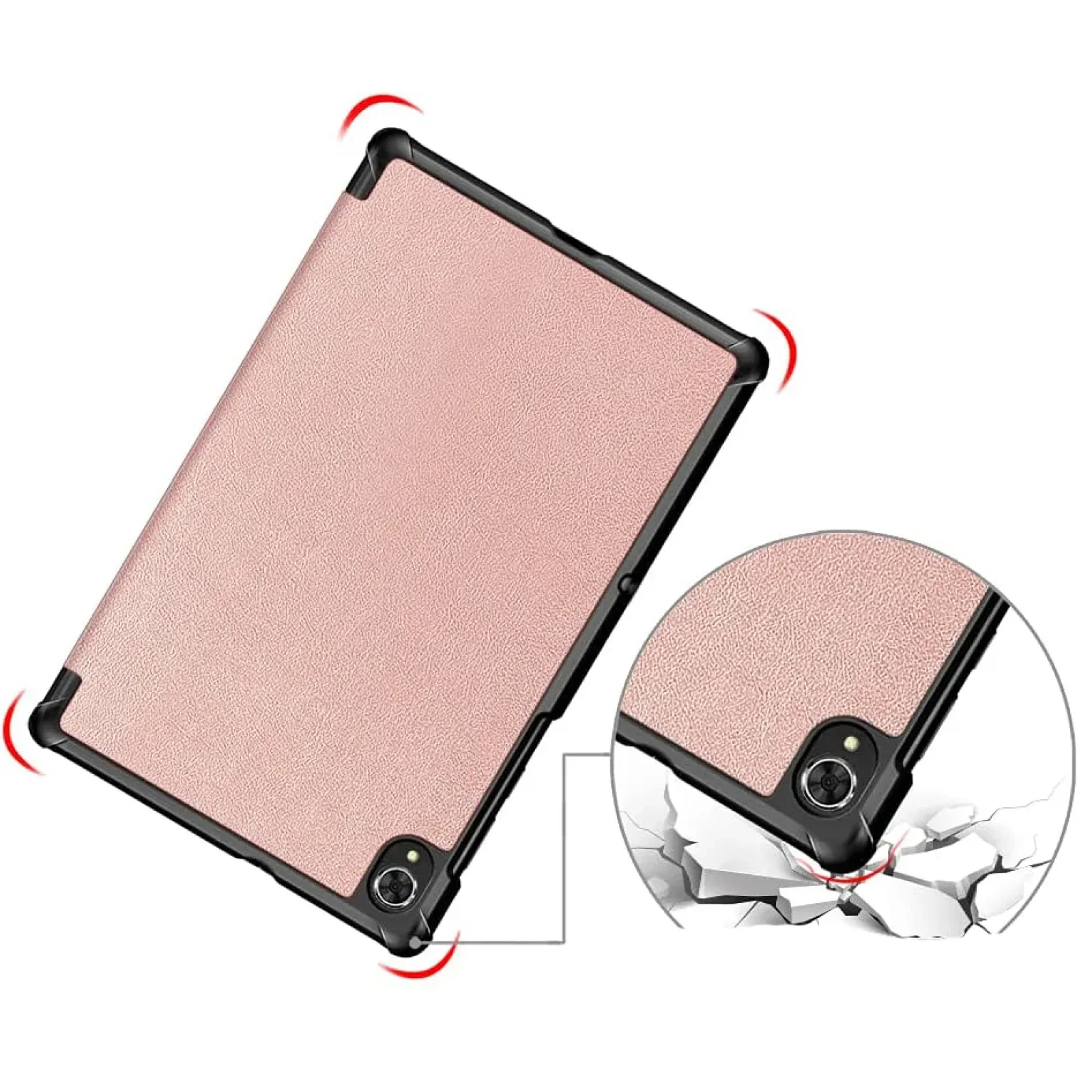 Чохол-книжка BeCover Smart Case для Lenovo Tab M10 Plus TB-X606/M10 Plus (2nd Gen)/K10 TB-X6C6 Rose Gold (708032)