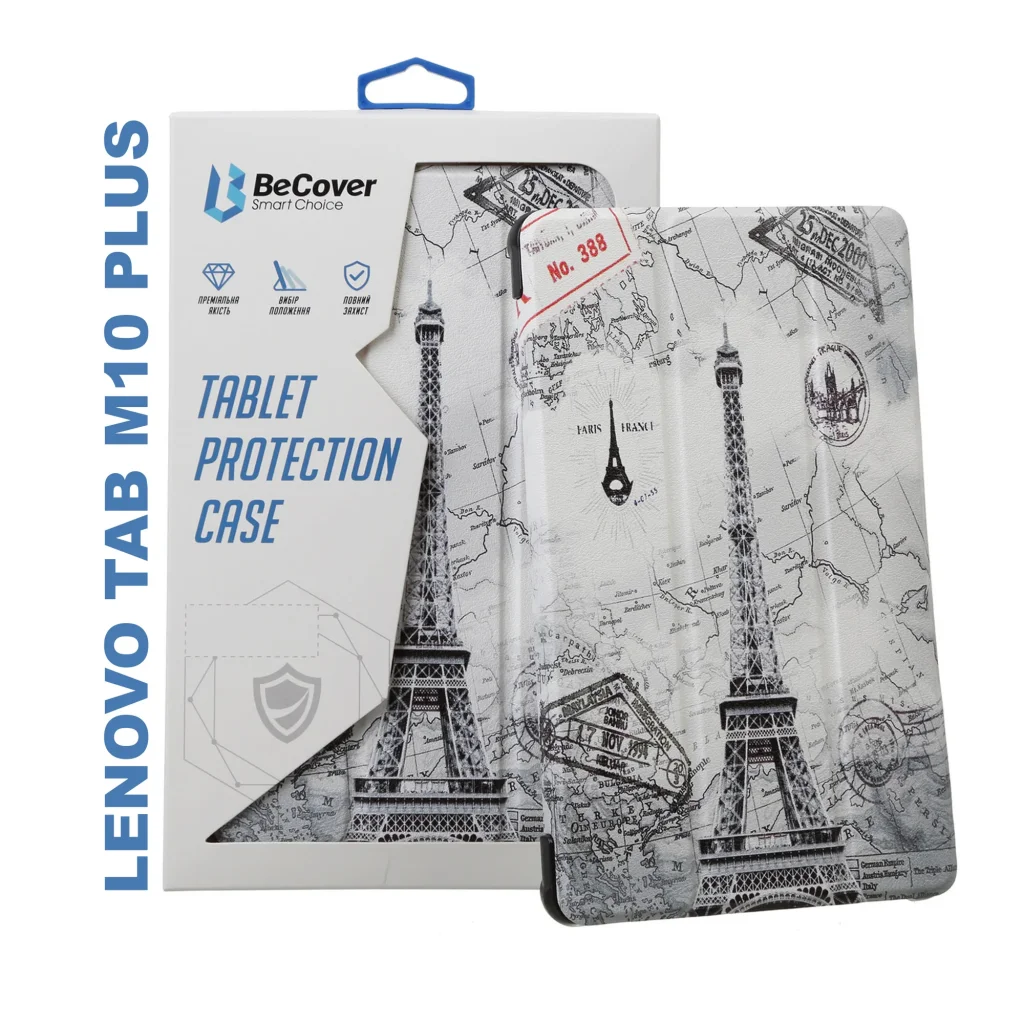 Чехол-книжка BeCover Smart Case для Lenovo Tab M10 Plus TB-X606F Paris (705191)