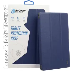 Колір: Синій - Чохол-книжка BeCover Smart Case для Lenovo Tab M9 TB-310 9" Deep Blue (709222)