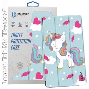 Колір: Блакитний - Чохол-книжка BeCover Smart Case для Lenovo Tab M9 TB-310 9" Unicorn (709232)