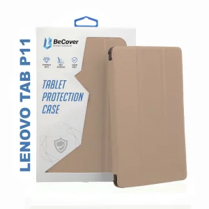 Цвет: Золотой - Чехол-книжка BeCover Smart Case для Lenovo Tab P11 / P11 Plus Gold (706097)