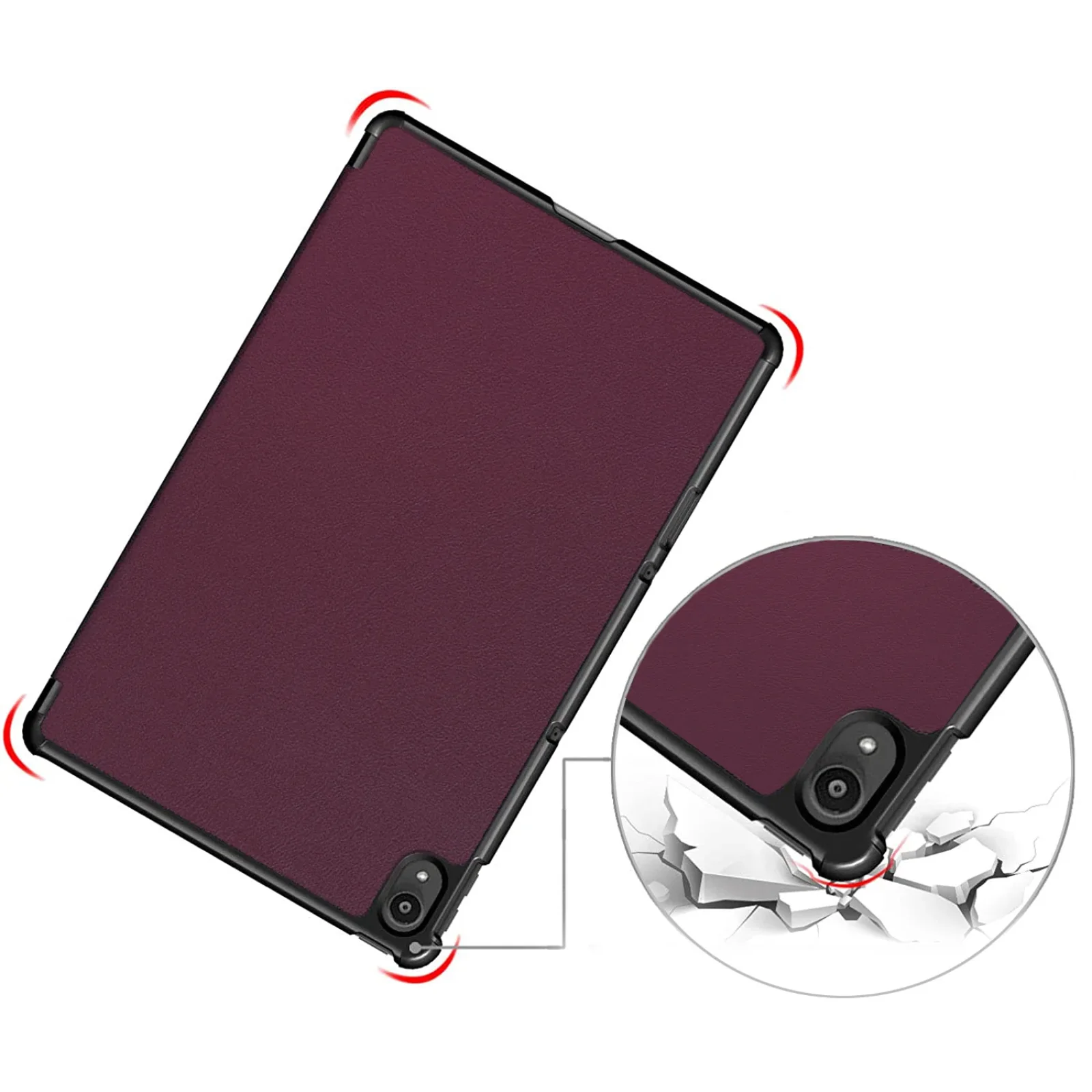 Чохол-книжка BeCover Smart Case для Lenovo Tab P11 / P11 Plus Red wine (706095)
