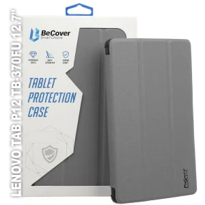 Чохол-книжка BeCover Smart Case для Lenovo Tab P12 TB-370FU 12.7" Gray (710059)