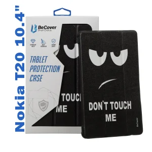 Цвет: Черный - Чехол-книжка BeCover Smart Case для Nokia T20 10.4" Don't Touch (708054)
