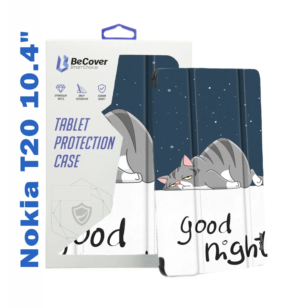 Чехол-книжка BeCover Smart Case для Nokia T20 10.4