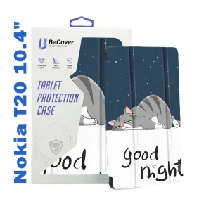 Чехол-книжка BeCover Smart Case для Nokia T20 10.4" Good Night (708050)