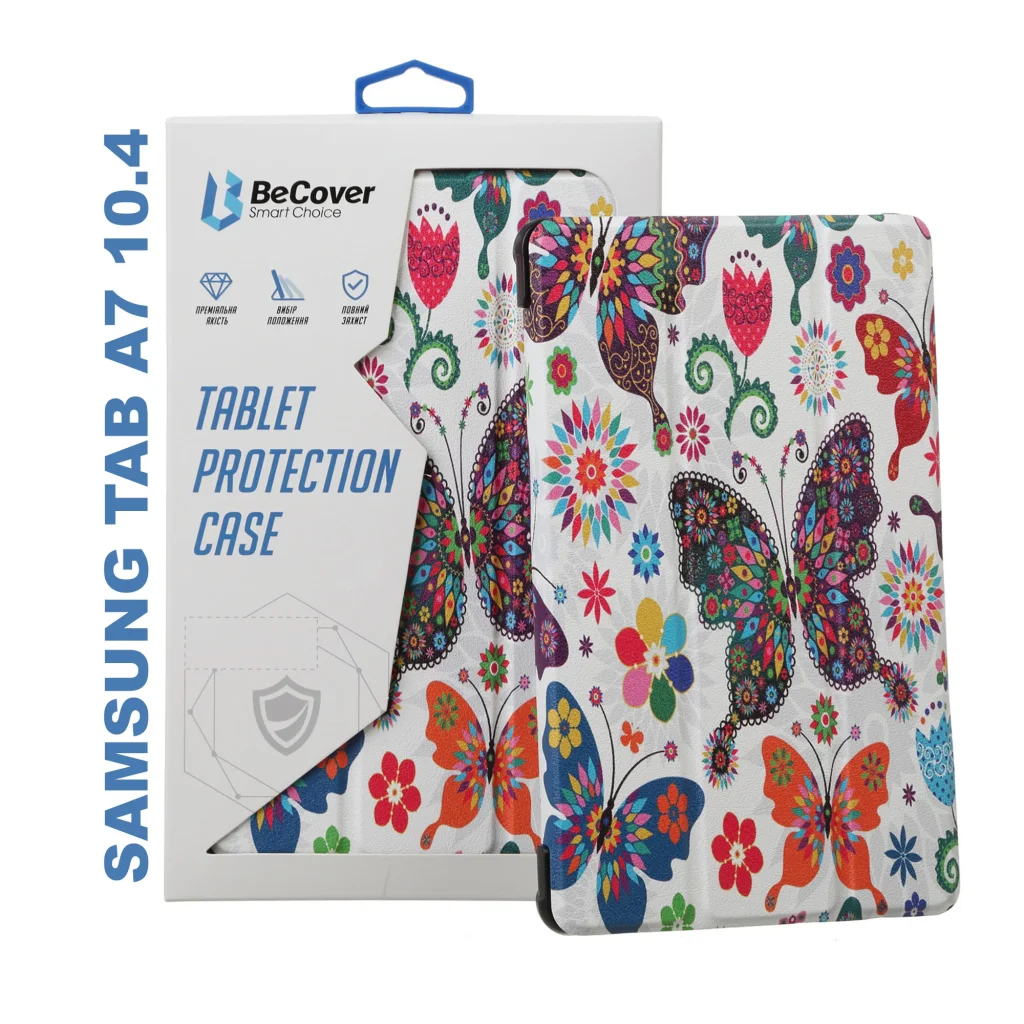 Чохол-книжка BeCover Smart Case для Samsung Galaxy Tab A7 10.4 (2020) SM-T500 / SM-T505 / SM-T507 Butterfly (705946)