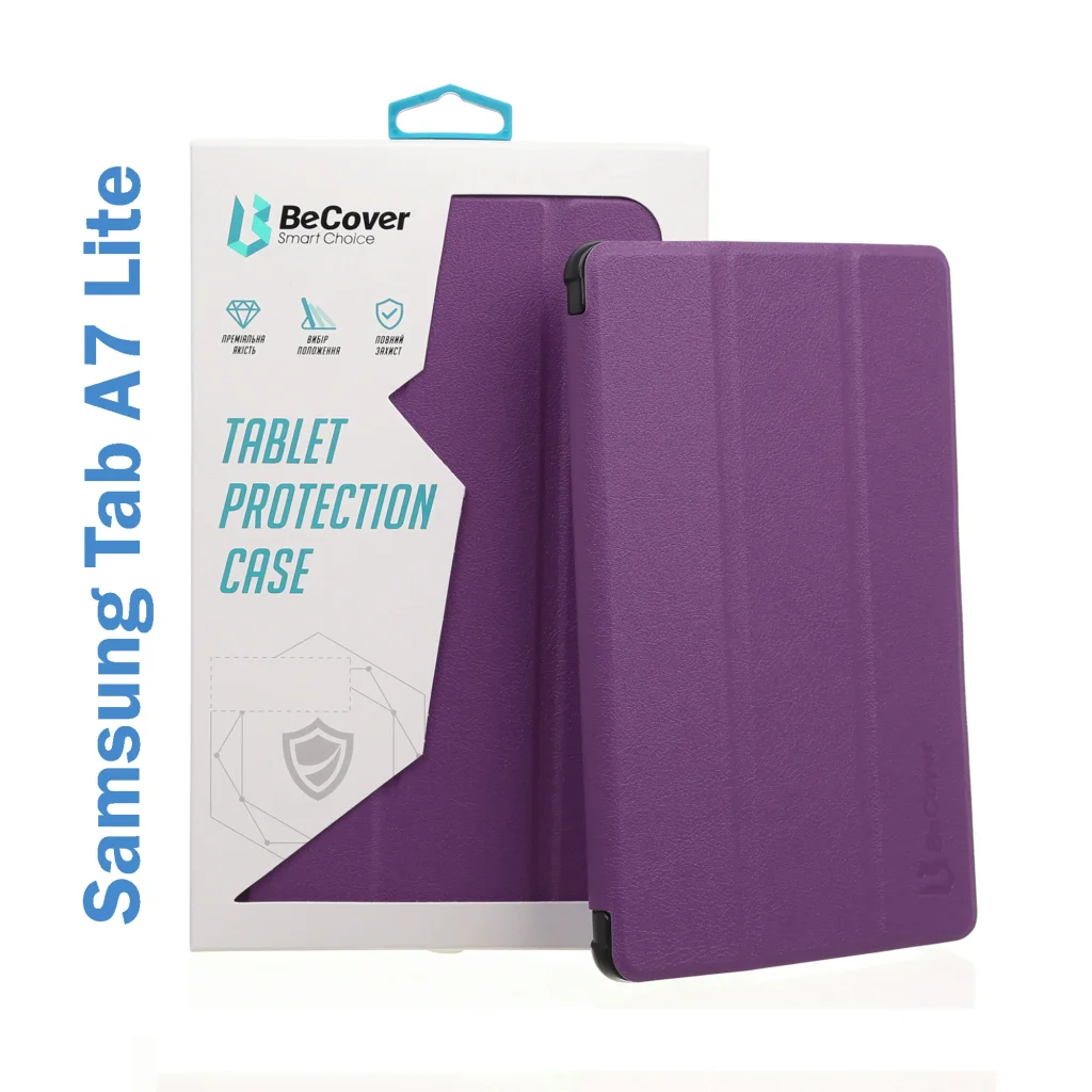 Чехол-книжка BeCover Smart Case для Samsung Galaxy Tab A7 Lite SM-T220 / SM-T225 Purple (706455)