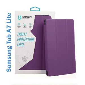 Цвет: Фиолетовый - Чехол-книжка BeCover Smart Case для Samsung Galaxy Tab A7 Lite SM-T220 / SM-T225 Purple (706455)