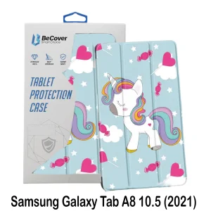 Чохол-книжка BeCover Smart Case для Samsung Galaxy Tab A8 10.5 (2021) SM-X200 / SM-X205 Unicorn (707578)