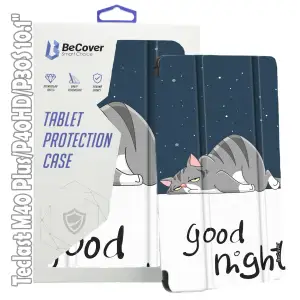 Колір: Синій - Чохол-книжка BeCover Smart Case для Teclast M40 Plus/P40HD/P30S 10.1" Good Night (709544)