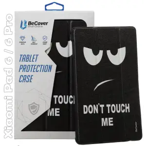 Колір: Чорний - Чохол-книжка BeCover Smart Case для Xiaomi Mi Pad 6 / 6 Pro 11" Don't Touch (709494)