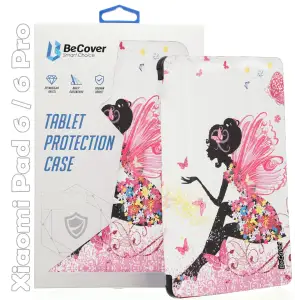 Колір: Білий - Чохол-книжка BeCover Smart Case для Xiaomi Mi Pad 6 / 6 Pro 11" Fairy (709495)