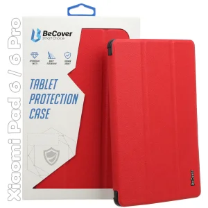 Колір: Червоний - Чохол-книжка BeCover Smart Case для Xiaomi Mi Pad 6 / 6 Pro 11" Red (709502)