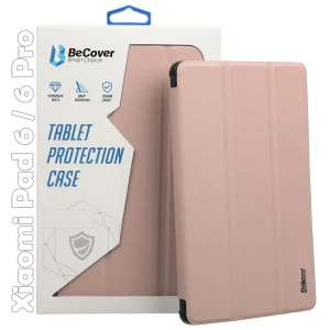 Колір: Рожевий - Чохол-книжка BeCover Smart Case для Xiaomi Mi Pad 6 / 6 Pro 11" Rose Gold (709504)
