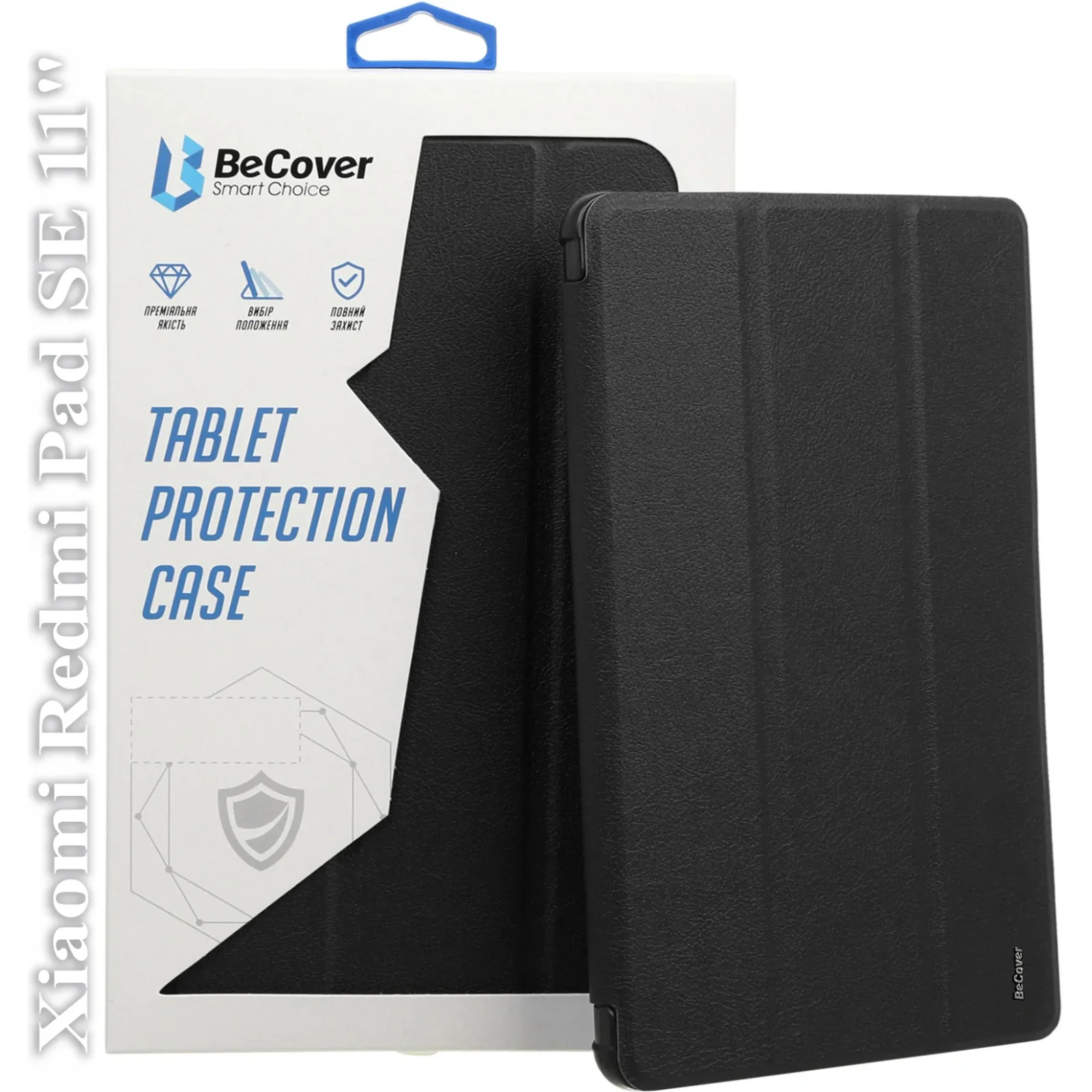 Чохол-книжка BeCover Smart Case для Xiaomi Redmi Pad SE 11 Black (709857)