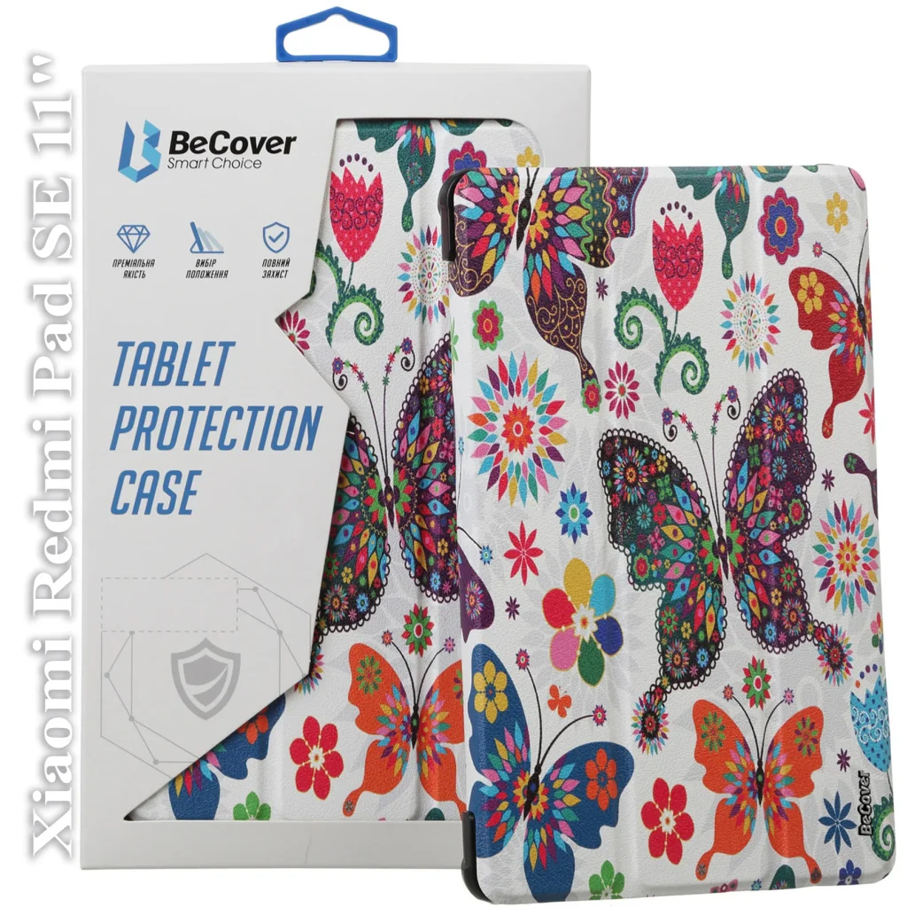 Чохол-книжка BeCover Smart Case для Xiaomi Redmi Pad SE 11 Butterfly (709865)